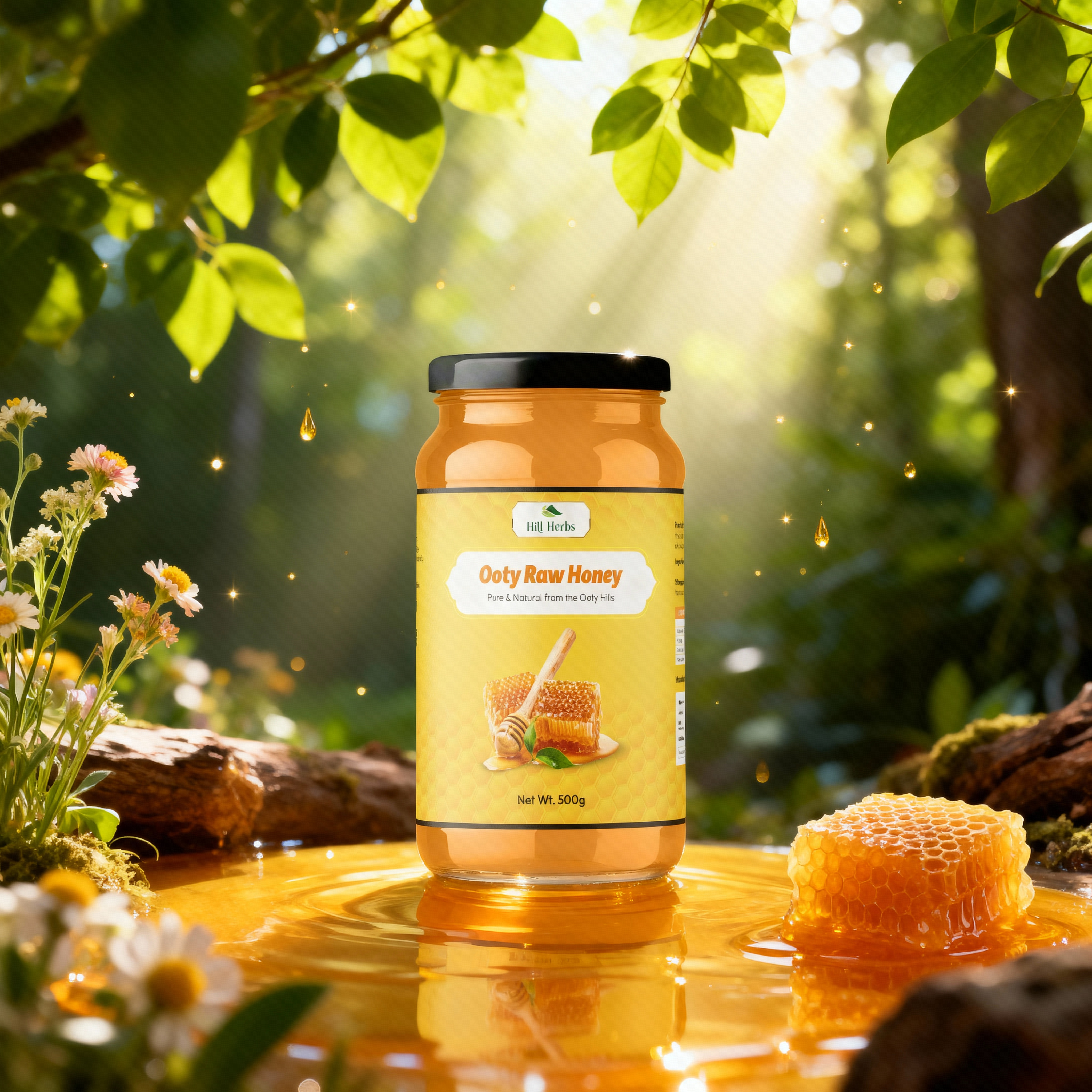 Natural Honey Jar